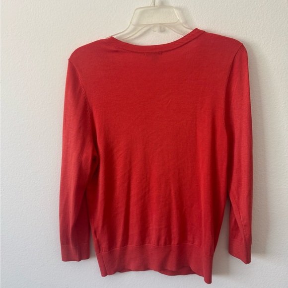 Halogen Vibrant Orange Women's Cardigan Size L - Picture 6 of 6